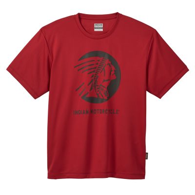 T-SHIRT INDIAN HOMME "MEN'S ACTIVE T-SHIRT RED"