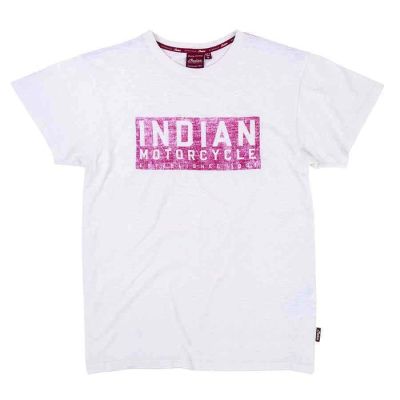 T-SHIRT INDIAN HOMMES BLANC 2