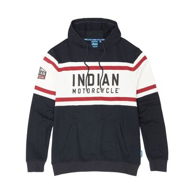 SWEAT À CAPUCHE INDIAN MOTORCYCLE HOMME, MARINE